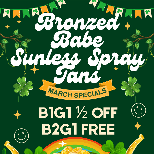 B2G1 Free at Bronzed Babe Sunless Spray Tans in Kent, OH