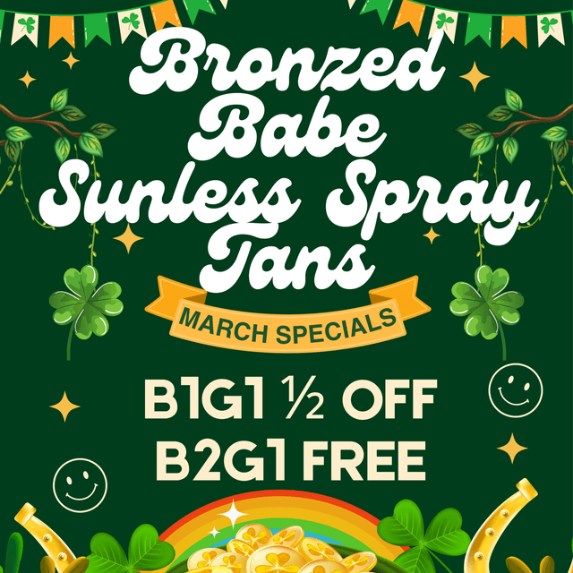 B1G1 Half Off at Bronzed Babe Sunless Spray Tans in Kent, OH